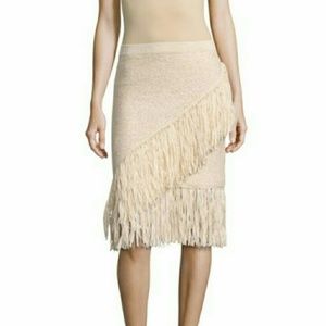 BCBG Fringe Skirt